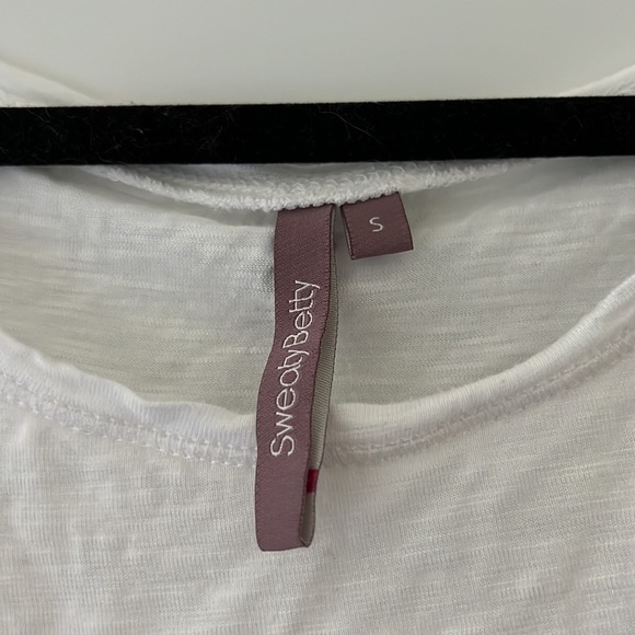 Sweaty Betty meet me at the barre t-shirt small. EUC. Oversized. - Picture 2 of 5